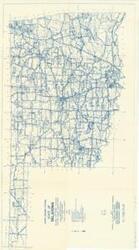 ["The document represents a map item is a topographic map of the State of Oklahoma and depicts the state's highway system. Map features the submissions of the 1947 Federal Aid Secondary Highway Program and indicates the estimated total cost and federal aid funds for each project at their site location. Topographic map (positive blueprint); 19 13/16 x 36 5/8 inches."]