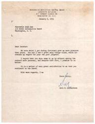 ["Seth W. Richardson expresses pleasure at receiving a note from Senator Josh Lee during Christmas, stating that they see eye-to-eye on many issues. Richardson regrets not having more personal contact with the Senator, but promises to do better. He expresses satisfaction that Lee continued on the Board."]