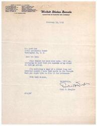 ["Senator Paul H. Douglas thanks Mr. Josh Lee for approving of his stand on foreign policy and sends a copy of a detailed speech he made the previous month for reference."]