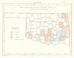 ["This map serves as an appraisal of the needs for grazing and haying authority. It measures 8 x 10 1/2 inches and is labeled as Exhibit 2, with shaded areas indicating specific details."]