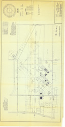 ["The document serves as the master site plan for Wiley Post Airport in Oklahoma City, Oklahoma, outlining future and proposed changes to pavements and property lines. It is a site plan presented as a diazotype, blueline print, measuring 24 1/2 by 47 7/8 inches."]