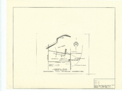 ["This document outlines the Anadarko Cold Storage Warehouse Vicinity Plan Site, including a utility map, and is presented on an 8 1/2 x 11-inch sheet."]