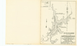 ["This document outlines the details of the Kaw Reservoir in Oklahoma. It was initially associated with Items 119, 120, and 121. The area plan includes a map in orthographic projection, measuring 10 7/16 by 16 1/4 inches, and is labeled as Plate III."]