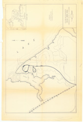 ["This document outlines a proposal by the City of Cleveland, featuring an area plan depicted on a map using orthographic projection. The map is a diazotype, blueline print, measuring 23 15/16 by 36 1/8 inches."]