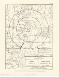 ["The map showcases an isoline representation radiating from a point northwest of Francis, Oklahoma, specifically for KTEN (TV) Channel 10 and Potential FM Channel 245. It includes comments related to Docket No. 14,185 and was originally attached to Items 169 and 171. The map, which is a topographic type, measures 11 by 8 1/2 inches."]