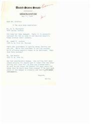 ["The memo discusses complaints from individuals regarding damage to their homes caused by sonic booms. The individuals feel that the government is wasting money on testing the SST and destroying homes, while the President is promoting economic efficiency. They believe that if the Senator were made aware of the damage, he would take action to stop it."]