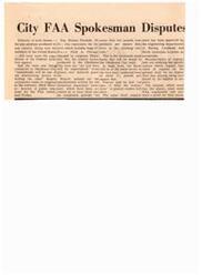 ["Representative Roman Pucinski has accused the FAA of underestimating the intensity of sonic booms produced by airplanes flying over O'Hare Field in Chicago. The FAA spokesperson, Mark Weaver, disputes these claims and states that the noise level of the booms does not increase with speed. The FAA is conducting tests in Oklahoma City to determine the intensity of sonic booms and whether American supersonic transport planes can meet noise regulations. City leaders in Oklahoma City have been informed that the intensity of the booms is influenced by the altitude and weight of the plane. Pucinski has introduced a bill in congress to limit the intensity of sonic booms to 11/2 pounds per square foot. The FAA is working on a report on the issue, and the outcome of the tests in Oklahoma City will help determine future regulations on sonic booms."]