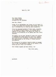 ["Mrs. Emery Aikens wrote a letter to Senator Mike Monroney expressing concerns about the sonic boom studies being conducted in Oklahoma City. She mentioned the negative effects of the booms on her health and property, and urged for the tests to be halted. The Federal Aviation Agency acknowledged her letter and assured that they are investigating all facets to ensure the success of the Supersonic Transport Development Program. They stated that public reactions are important for the study and will be included in their research."]
