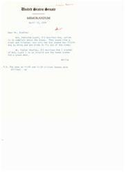 ["Mrs. Adelaide Lucki called to complain about loud booms in her neighborhood that are frightening her and bothering her dog. The noise also disturbs her brother, Mr. Fowler Charles, who is an invalid. The writer, Millie, notes that the booms at 11:00 and 11:30 on Sunday were especially loud."]