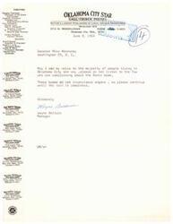 ["The document lists the directors and officers of the All-Church Press, a publisher of local church newspapers. It includes contact information for various offices and mentions a letter supporting the continuation of sonic boom studies being forwarded to the Federal Aviation Agency."]