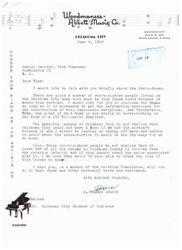 ["In a letter to Senator Mike Monroney, W. Rogers Abbott expresses the importance of continuing Sonic-Boom tests for the construction of a Supersonic Airplane. Abbott argues that the noise from the tests is necessary for the aviation industry in Oklahoma City, and that the economic benefits far outweigh any inconvenience caused by the noise. Abbott urges Senator Monroney to ensure that the tests are continued."]