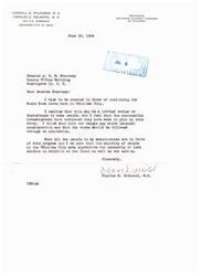["Dr. Charles E. Delora expresses his support for continuing the Sonic Boom tests in Oklahoma City, despite minor disturbances they may cause. He believes the benefits of the study outweigh any personal inconvenience and that the majority of people in the area appreciate the necessity of such research."]