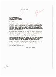 ["The letter addresses the issue of sonic boom problems and the handling of claims for damages arising from the project. The writer expresses regret for mistakes made and misunderstandings that have occurred. The letter also explains the process for submitting claims and receiving reimbursement for damages caused by sonic booms. The writer emphasizes the importance of understanding the phenomena associated with supersonic flight and apologizes for any inconvenience caused by the study."]