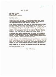 ["The letters are expressing concern about the effects of sonic booms in Oklahoma City, particularly the damages caused to homes and buildings. The writers are frustrated with the lack of action and response from government officials and are seeking protection of their rights and property. They feel that the sonic booms are causing significant damage and want the program to be stopped."]