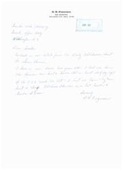 ["The sender, D.B. Ferguson, is writing to Senator Mike Monroney about sonic booms and includes an article from the Daily Oklahoman on the subject. Ferguson expresses that they have a new house and do not believe sonic booms would harm it if properly built. They also mention that the Oklahoma thunder is louder and harsher at times."]