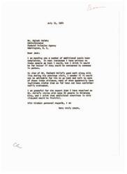 ["The author is sending additional complaints about sonic booms to Mr. Najeeb Halaby at the Federal Aviation Agency and suggests that Mr. Packard Wole should visit the affected citizens in person to address their concerns. The author expresses gratitude for Mr. Wolle's previous efforts in Oklahoma City and believes that further action in addressing the complaints would be beneficial."]