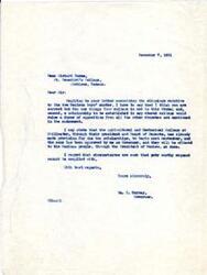 ["The Governor responds to a letter from Dean Richard Burns regarding the murder of two Mexican boys."]