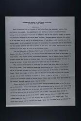 ["The document recounts various events from the Texas Indian War, as told by Dick T. . Murray. It includes stories of raids, battles, and encounters with Indians, highlighting the bravery and tactics of the settlers. The narrative includes details of specific incidents, such as the Massacre of Illinois Bend and a confrontation with a large group of Indians in a canyon. Murray's account showcases the dangers and challenges faced by settlers during this period."]