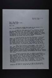 ["William H. Murray writes to J.E. Murray about their possible familial connection. He provides information about his family history, including prominent relatives and common names in the family. He also mentions sending a biography by Gordon Hines for further information. Murray expresses interest in connecting with J.E. Murray and hopes the book will help establish a connection."]