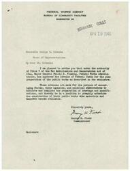 ["The Federal Works Agency Bureau of Community Facilities has approved the advance of Federal funds for the plan preparation of various public works projects in Oklahoma, such as public buildings, drainage facilities, street facilities, water and sewer facilities, hospital facilities, school facilities, and more. The purpose of these advances is to encourage states and their agencies to prepare drawings and specifications for construction projects so they can promptly begin construction when materials and manpower become available."]