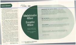 ["The United States Civil Service Commission is seeking applications for administrative and executive officer positions in various government agencies, including those related to war services. These positions require extensive administrative experience and may involve directing, coordinating, and planning activities within the organization. No written test is required, and applicants should provide detailed information about their experience and qualifications. Preference is given to veterans, and salaries range from $4,600 to $8,628 per year. Applications must be filed by April 2, 1945, directly with the Commission in Washington, D.C."]