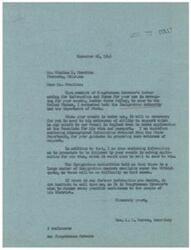 ["Congressman Schwabe received a letter from Mr. Charles E. Prentice requesting information and forms to bring his cousin, Leslie James Pulley, from England to the United States. Congressman Schwabe's secretary, Mrs. A. L. Warren, contacted the Immigration Authority and Department of State for guidance. They provided instructions on providing evidence of support for Leslie James Pulley and applying for a visa. There are available immigration numbers under the British quota, so there should be no difficulty in the process. Congressman Schwabe is willing to provide further assistance if needed."]