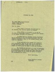 ["The document from Mr. Shaw to Representative  Schwabe inquires about the \"Whittaker-Hitchcock\" plan for changing corporation taxes in the postwar period. The response from Representative  Schwabe's secretary, Miss Camille M. Geneau, states that the Internal Revenue Department has no knowledge of the plan and asks for more information on the source of Mr. Shaw's information. Representative  Schwabe is expected to return to Washington soon, and Miss Geneau will bring the letter to his attention and provide updates on efforts to obtain the desired information."]