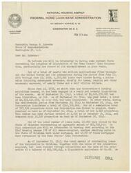 ["The document from John H. Fahey to Honorable George B. Schwabe provides updates on the progress of the Home Owners' Loan Corporation in liquidating its assets. It details the number of loans closed, properties acquired and sold, and the reduction of outstanding loans in Oklahoma. Fahey expresses confidence that the Corporation will be able to cover all expenses, eliminate its deficit, and return the original capital to the government. He praises the Corporation's accomplishments in promoting and maintaining home ownership."]