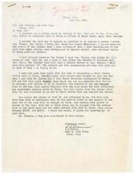["The author of the letter is requesting support to establish an Office of Chief Clerk, Rail Mail Service in Tulsa, Oklahoma. They believe that having a local office will improve mail service in the area and save money by changing the head out of the railway line to Tulsa. They have faced challenges in extending railway mail service and establishing an Air Mail Field at the Tulsa Airport. The author, a railway mail clerk, feels that having a Chief Clerk based in Texas is not ideal for effectively managing mail service in Oklahoma."]