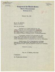 ["The document is regarding a petition for the establishment of rural delivery service from the office of Rose, Oklahoma. The First Assistant Postmaster General has ordered an investigation to determine if the service should be inaugurated. Congressman Schwabe is in Oklahoma but is actively working on the matter. The office will keep the recipient informed of any updates."]