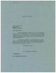 ["The document is a series of letters regarding the revision of mail service out of the Watts, Oklahoma and Siloam Springs, Arkansas post offices. The postmaster, G. P. Hines, is requesting that the routes be revised to emanate from Watts, Oklahoma to save on operating costs and provide equal mail service. Congressman Schwabe is involved in advocating for this change and seeking updates from the First Assistant Postmaster General. The documents highlight the efforts to ensure fair and efficient mail service in the area."]