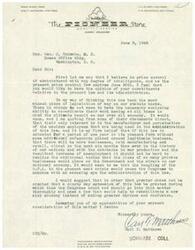 ["The document is expressing concerns about the administration of the current price control law, stating that it has been abused and is causing harm to businesses. The writer suggests a ninety-day extension of the law to allow for thorough examination and revision by Congress in order to avoid further economic chaos."]