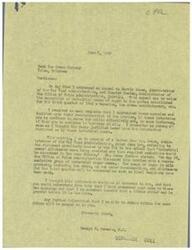 ["The document includes a series of letters and telegrams regarding the allocation of sugar to industrial users, specifically the ice cream industry. The author, George B. Schwabe, advocates for the ice cream industry to not have their sugar allocations reduced during the summer months, as it would impact their ability to serve the public effectively and could potentially lead to closures of businesses. Schwabe has presented the case to relevant agencies and is hopeful for some relief. The Hawk Ice Cream Company also expresses concern about the potential impact of sugar cuts on their industry and urges Schwabe to advocate on their behalf."]