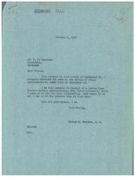 ["The document includes correspondence between Mr. S. P. Sorensen and George B. Schwabe, a member of the House of Representatives, regarding overcharging of veterans for second-hand cars by dealers. Sorensen highlights the issue and requests action to protect veterans from being exploited. Schwabe forwards the complaint to the Office of Price Administration (OPA) for investigation. OPA Administrator Chester Bowles responds, explaining their efforts to educate servicemen on avoiding overcharges and inviting them to report any violations. The document also includes a telegram regarding the provision of beef quota for an American Legion event."]
