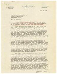 ["The document is a letter from a law office in Tulsa, Oklahoma to Mr. George B. Schwabe regarding a legal case involving O.P.A. regulations. The document discusses the potential consequences of the case, including treble damages and penalties for overcharging. The writer expresses concern about the impact on businesses and urges caution in communicating with local enforcement offices."]