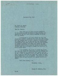 ["Mr. Ralph E. Barton wrote to Congressman George Schwabe about the urgent need for tires in Osage County, Oklahoma, due to the high demand exceeding the quota. Congressman Schwabe attempted to get relief but was unable to due to the confusion after the end of the war. Barton updated Schwabe on the situation and requested assistance in persuading authorities to release tires for civilian use. Schwabe expressed willingness to assist and asked for updates on the situation."]