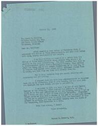 ["The document from Shilliam Supply Co. Inc. to George Schwabe addresses the issue of a shortage of tickings needed by mattress manufacturers due to OPA prices established in 1942. The Office of Price Administration is studying the cost of manufacturing and considering adjustable pricing to address the issue. Schwabe is urged to contact the OPA on behalf of the mattress manufacturers to seek a resolution to the problem. Schwabe expresses his frustration with the OPA in a response letter, criticizing their lack of action and suggesting that public pressure may be needed to prompt a response."]