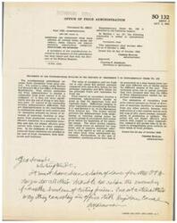 ["Supplementary Order No. 132, Amendment 2, issued on October 2, 1945, exempts fresh cucumbers from price control. This action was taken as cucumbers have a lower economic value compared to other fruits and vegetables, and controlling their prices presents administrative difficulties disproportionate to their contribution to stabilization. The exemption of cucumbers from price control is not expected to impact overall price control effectiveness or divert resources from essential production activities."]