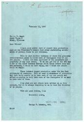 ["The document is a response to a postal card protesting the President's food order restricting allotments of protein foods. The author criticizes the Administration for prioritizing foreigners over American citizens and calls for the elimination of bureaus like OPA. They advocate for increased production to provide abundance for Americans and surplus for foreigners. The author appreciates receiving feedback on the issue."]