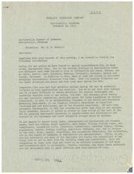 ["The Phillips Petroleum Company in Bartlesville, Oklahoma is facing challenges in securing materials and supplies for their expansion plans due to the housing shortage, labor situation, strikes in various industries, and difficulties in procurement. They have been unable to obtain essential items such as truck tanks, plumbing supplies, and electrical fixtures, leading to delays in their projects and hindering job creation. The company is frustrated with the lack of progress in obtaining necessary materials and supplies."]