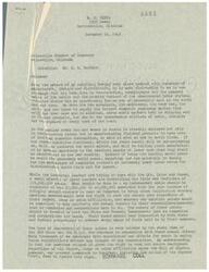 ["The author, M. B. Heine, expresses concern about the impact of labor strikes on the economy and suggests that an independent union should be formed to address the issue. He criticizes the control of unions by a minority of leaders and calls for more transparency and accountability within unions. He also highlights the need for legislation to protect the rights of American workers and criticizes the influence of foreign-born union leaders. The author emphasizes that these are personal views and not those of his employer."]