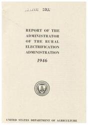 ["The report of the Administrator of the Rural Electrification Administration in 1946 highlights the increased demand for electricity by American farmers, the allocation of record loan funds to meet this demand, and the opposition faced from some segments of the utility industry. Despite challenges, rural electrification continued to progress, with REA borrowers building and energizing thousands of miles of power lines and serving more consumers. The report also emphasizes the importance of providing electricity to all rural areas and the success of locally owned and operated cooperative groups in solving their own problems and contributing to the nation's economy."]