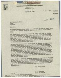 ["The document is a series of correspondence regarding a claim for compensation by Charles L. Tyler, who was injured while working for the United States Navy Yard. The documents discuss the status of the claim, efforts to expedite the process, concerns about delays in receiving a report from a doctor, and the need for prompt action to ensure that Tyler receives the compensation he is entitled to."]