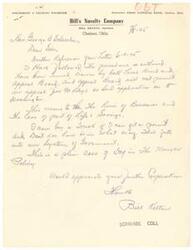 ["Bill Kelton, operator of Bill's Novelty Company in Chelsea, Oklahoma, is requesting assistance from George B. Schwabe, a United States Representative, in obtaining a new truck for his business. Despite making two applications to the Office of Defense Transportation in Tulsa, his requests have been denied. Schwabe advises Kelton to follow the proper procedure of appealing to the District Manager in Tulsa in order to have his application considered. Kelton expresses frustration at the delays and potential loss of his business due to the lack of a new truck."]