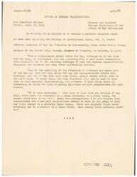 ["The Office of Defense Transportation has advised against holding agricultural fairs due to transportation shortages and uncertainties following V-E Day. They recommend that only local county fairs proceed with caution, while state and regional fairs should not be held."]