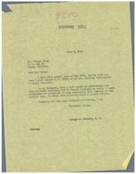["The document is a response from George B. Schwabe to Mr. George Coney regarding opposition to H.R. 2232, which is deemed detrimental to small and large businesses. Schwabe assures Coney that he will not support the bill or any similar ones in the future. Coney requests Schwabe's vote against the bill and offers his support in return."]