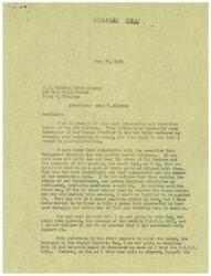 ["The document discusses two bills before Congress - the Fair Employment Practice Act and the Social Security legislation. The writer opposes the Fair Employment Practice Act, criticizing it as socialistic and communistic. They express concerns about the potential consequences of increasing the Social Security tax, particularly in terms of the fund being invested in government bonds. The writer appreciates receiving feedback from constituents and values their input on pending issues."]
