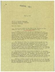 ["The document is in response to a request for support of the Fair Employment Practice Act, expressing opposition to the bill as unnecessary and potentially harmful. The writer believes the legislation is communistic or totalitarian in nature and goes against American traditions and practices. The writer states they will not support the bill in any form and encourages the Chamber of Commerce to voice their opposition to their Democratic representatives in Congress. The writer values input from their constituents in order to accurately represent their interests."]