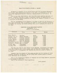 ["The document discusses the personnel and racial makeup of the Fair Employment Practice Committee (F.E.P.C), highlighting the number of white and black employees in key positions. It questions whether America should be governed by whites or blacks based on the composition of the committee. The document also raises concerns about the power of the F.E.P.C in influencing business enterprises and potentially invading schools."]
