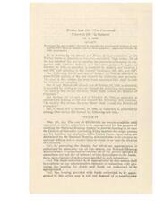 ["This Act, passed by the 77th Congress, amends a previous Act related to the provision of housing for national defense. It includes provisions for providing housing for essential government employees in the District of Columbia, as well as funding for public works in the same area. The Act also allows for advancements to be made for public works in the District of Columbia, with repayment and interest conditions outlined. The terms 'Federal Works Administrator' and 'Federal Works Agency' are clarified within the Act."]